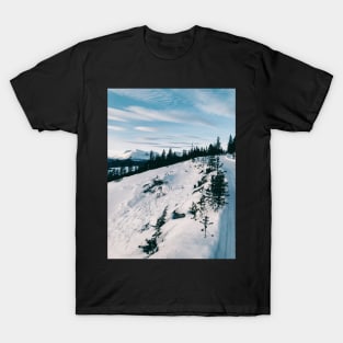 Clear Cold Winter Day Around Rondane National Park in Norway T-Shirt